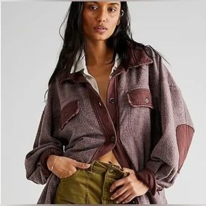 New Free People✨Ruby Shirt Jacket- Date Night